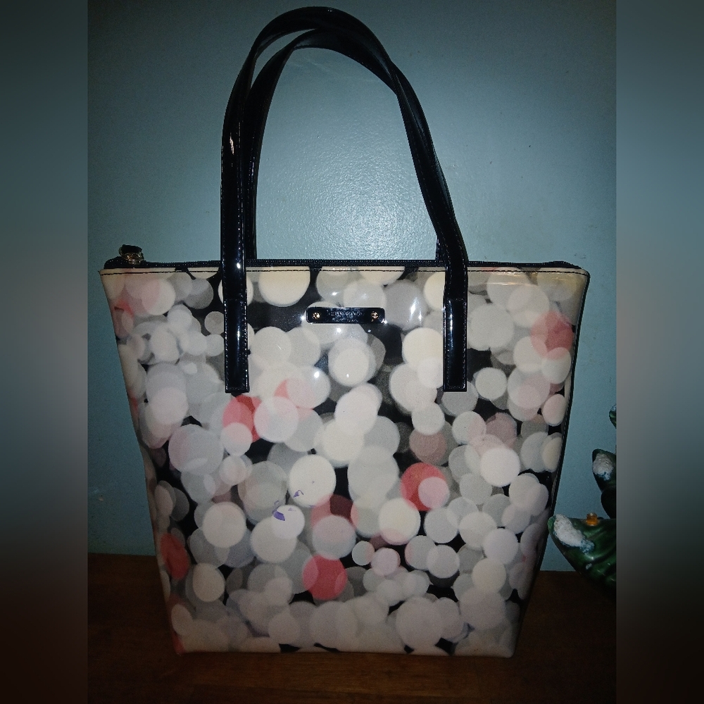 Kate Spade Black and White Tote Bag